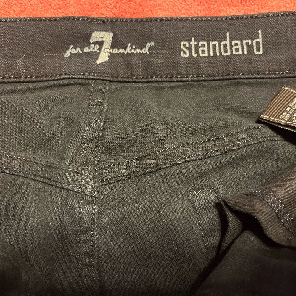7 For All Mankind Standard Fit Denim, 33 - Picture 9 of 9